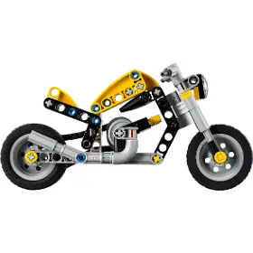Stavebnice - LEGO ® 42225 Žlutá motorka - 3