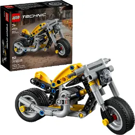 Stavebnice - LEGO ® 42225 Žlutá motorka - 1