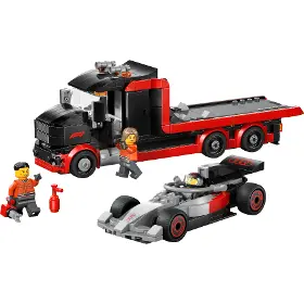 Stavebnice - LEGO ® 60493 Výstavní náklaďák F1 se závodním autem Audi F1 - 2