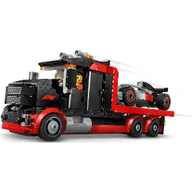 Stavebnice - LEGO ® 60493 Výstavní náklaďák F1 se závodním autem Audi F1 - 4