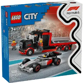 Stavebnice - LEGO ® 60493 Výstavní náklaďák F1 se závodním autem Audi F1 - 12