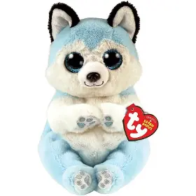 Plyšová hračka - ty THUNDER modrý pes husky, 15 cm - 1
