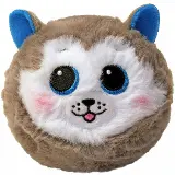 ty Bouncer SLUSH šedý husky, 8 cm