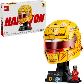 Stavebnice - LEGO ® 43022 Helma Lewis Hamilton ze Scuderia Ferrari HP - 1