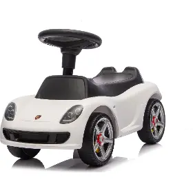 Detské odrážadlo - Buddy Toys Odrážadlo Porsche biele - 6