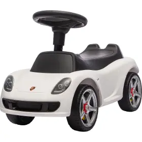 Detské odrážadlo - Buddy Toys Odrážadlo Porsche biele - 1
