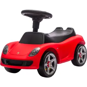 Detské odrážadlo - Buddy Toys Odrážedlo Porsche červené - 1