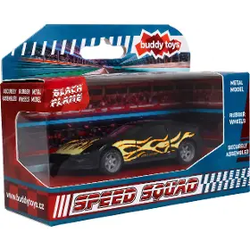 Auta - Buddy Toys BDC 104 Black Flame Black Flame - 2