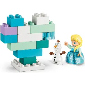 Stavebnice - LEGO ® 10462 Ledové království: Kreativní krabička s Elsou a Olafem - 7