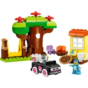 Stavebnice - LEGO ® 10469 Muffin, Bluey a rozvoz pizzy - 2