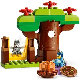 Stavebnice - LEGO ® 10469 Muffin, Bluey a rozvoz pizzy - 3
