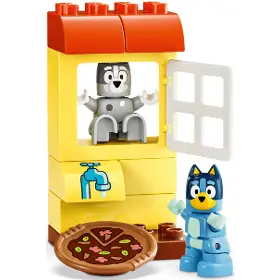 Stavebnice - LEGO ® 10469 Muffin, Bluey a rozvoz pizzy - 5