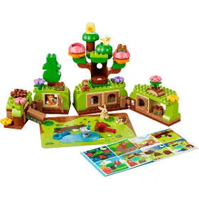 Stavebnice - LEGO ® 10480 Les plný objavov s divokými zvieratkami - 2