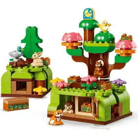 Stavebnice - LEGO ® 10480 Les plný objavov s divokými zvieratkami - 4