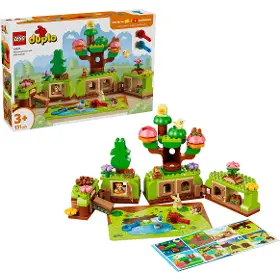 Stavebnice - LEGO ® 10480 Les plný objavov s divokými zvieratkami - 1