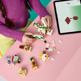 Stavebnice - LEGO ® 21592 Kuřecí žokej a útok v poušti - 8