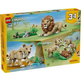 Stavebnice - LEGO ® 31386 Divoké zvieratá: Majestátny lev - 17