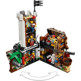 Stavebnice - LEGO ® 31387 Kultovní pirátská loď - 10