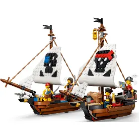 Stavebnice - LEGO ® 31387 Kultovní pirátská loď - 4