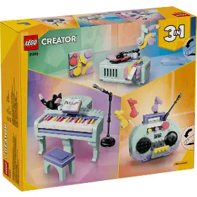 Stavebnice - LEGO ® 31392 Hudobná dekorácia: Klavír s mačkou - 17