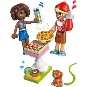 Stavebnice - LEGO ® 42694 Pojazdný stánok s pizzou - 7