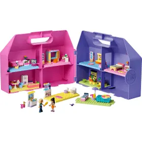 Stavebnice - LEGO ® 42697 Kreativní kufřík a domek pro panenky - 2