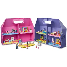 Stavebnice - LEGO ® 42697 Kreativní kufřík a domek pro panenky - 3