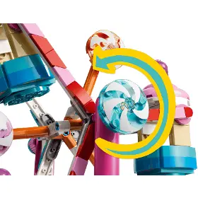 Stavebnice - LEGO ® 42700 Kolotoč s cukrovinkami a mafinmi - 10