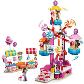 Stavebnice - LEGO ® 42700 Kolotoč s cukrovinkami a mafinmi - 3
