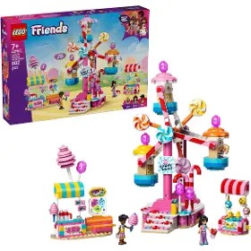 Stavebnice - LEGO ® 42700 Kolotoč s cukrovinkami a mafinmi - 1