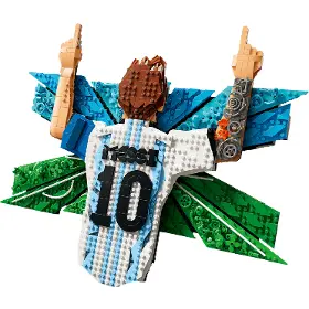 Stavebnice - LEGO ® 43018 Lionel Messi – Okamih víťazstva - 3