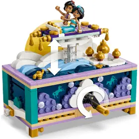 Stavebnice - LEGO ® 43295 Šperkovnica princeznej Jasmíny - 7