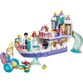 Stavebnice - LEGO ® 43299 Arielina kráľovská svadobná loď - 2