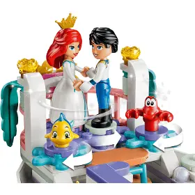 Stavebnice - LEGO ® 43299 Arielina kráľovská svadobná loď - 7