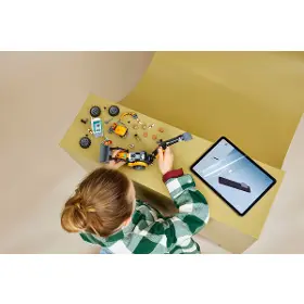 Stavebnice - LEGO ® 60480 Žlutý nakladač s rypadlem - 8