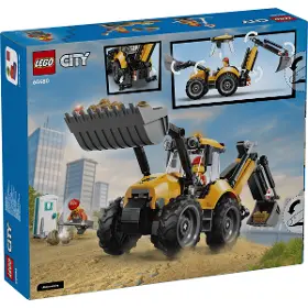Stavebnice - LEGO ® 60480 Žlutý nakladač s rypadlem - 12