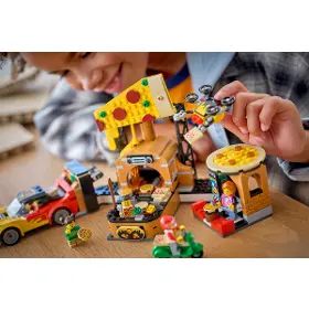Stavebnice - LEGO ® 60496 Rozvoz pizzy a vozidla - 10