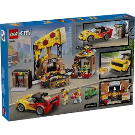 Stavebnice - LEGO ® 60496 Rozvoz pizzy a vozidla - 12