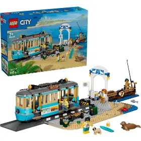 Stavebnice - LEGO ® 60506 Historická plážová tramvaj - 1