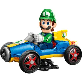 Stavebnice - LEGO ® 72050 Mario Kart – Luigi a Mach 8 - 2