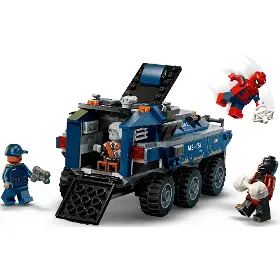 Stavebnice - LEGO ® 76349 Spider-Man a honička za vězeňským transportérem - 3