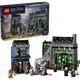 Stavebnice - LEGO ® 76471 Čarodejnícke obchody v Zašitej uličke - 1