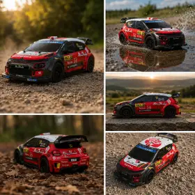 Autá - MAXLIFE Fast Gearz Citroen C3 WRC 1:10 - 3