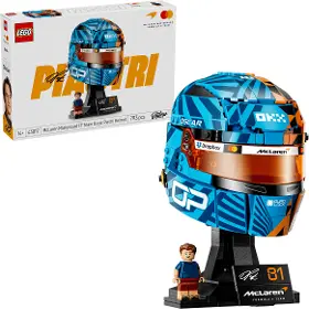 Stavebnice - LEGO ® 43017 Helma Oscar Piastri z týmu McLaren Mastercard F1 - 1