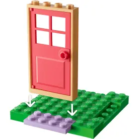 Stavebnice - LEGO ® 11212 Záhradný domček Víly mačičky - 5