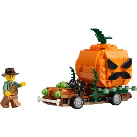 Stavebnice - LEGO ® 40822 Pick-up s halloweenskými dýněmi - 2