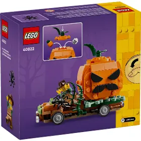 Stavebnice - LEGO ® 40822 Pick-up s halloweenskými dýněmi - 9