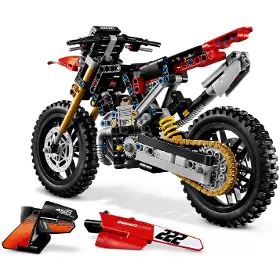Stavebnice - LEGO ® 42238 Motorka Ducati Desmo450 MX Factory - 4