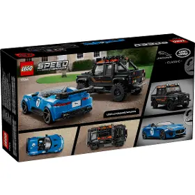Stavebnice - LEGO ® 77264 Jaguar Project 7 a Land Rover Defender - 13