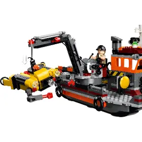 Stavebnice - LEGO ® 77983 Útok dinosaura mosasaura na loď - 4